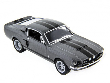 Фото Машина Kinsmart 1:38 Shelby GT-500 1967 в асс. инерция (1/12шт.) б/к | Инномарт