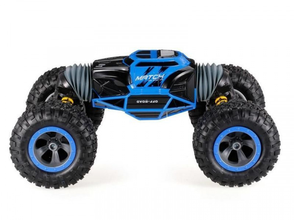 Радиоуправляемая машинка-перевертыш Hyper 2.4G 1/8 RTR (синяя) + Ni-Mh и З/У | Инномарт