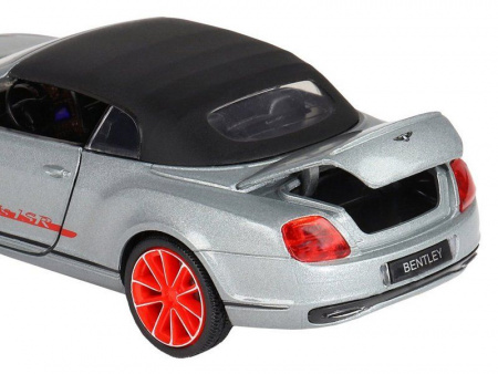 Фото Машина "АВТОПАНОРАМА" Bentley Continental Supersports ISR, серебряный, 1/32, в/к 17,5*13,5*9 см | Инномарт