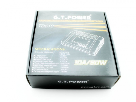 Фото Универсальное зарядное устройство G.T.Power TD610 | Инномарт