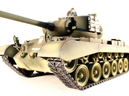 Фото Р/У танк Taigen 1/16 M26 Pershing Snow leopard (США) PRO V3 2.4G RTR | Инномарт