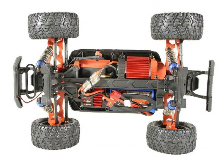 Фото Радиоуправляемый монстр Remo Hobby SMAX UPGRADE V2.0 (синий) 4WD 2.4G 1/16 RTR | Инномарт
