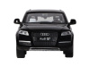 Фото Машина "АВТОПАНОРАМА" Audi Q7, черный, 1/32, свет, звук, инерция, в/к 17,5*13,5*9 см | Инномарт
