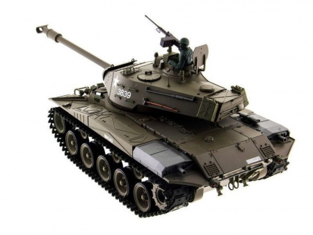 Фото Радиоуправляемый танк Heng Long M41 "Walking Bulldog" Upgrade V7.0 2.4G 1/16 RTR | Инномарт