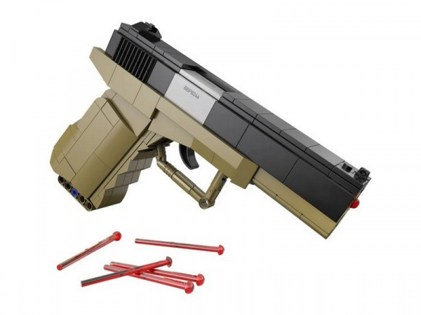 Конструктор CaDA пистолет 17 Pistol (338 деталей)