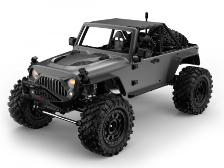 Фото Радиоуправляемый краулер MJX Hyper Go H12Y (чёрный) Brushless 4WD 2.4G LED 1/12 RTR | Инномарт