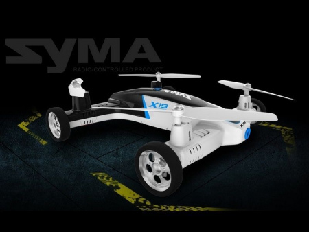 Фото Р/У квадрокоптер Syma X19W Летающая машина с FPV трансляцией Wi-Fi 6-AXIS 2.4G RTF | Инномарт