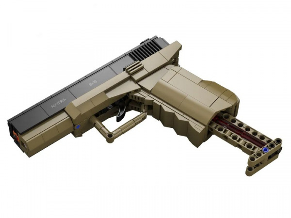 Конструктор CaDA пистолет 17 Pistol (338 деталей) | Инномарт