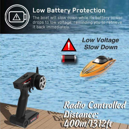 Фото Радиоуправляемый катер Volantex RC Vector SR80 PRO Brushless 2.4G LiPo RTR | Инномарт
