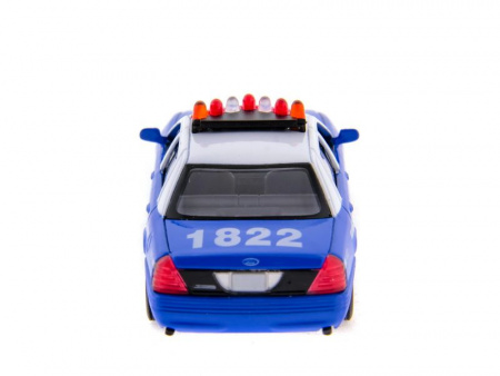 Фото Машина Kinsmart "Ford Crown Victoria" (police) инерция (1/12шт) 1:42 б/к | Инномарт