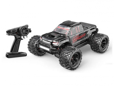 Фото Радиоуправляемый монстр MJX Hyper Go 10208 (черный) Brushless 4WD 2.4G LED 1/10, без ЗУ и акб | Инномарт