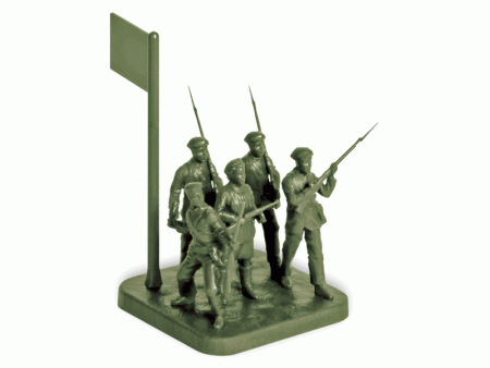 Фото Сборные солдатики ZVEZDA Советское ополчение, 1/72 | Инномарт