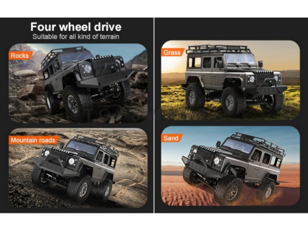 Фото Радиоуправляемый краулер Double Eagle Land Rover D110 4WD RTR масштаб 1/14 4WD 2.4G RTR | Инномарт