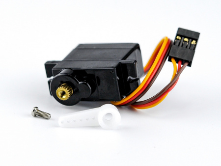 Фото Сервомашинка 9g для планера Top RC Lightning V1 (руль высоты), провод 150мм | Инномарт
