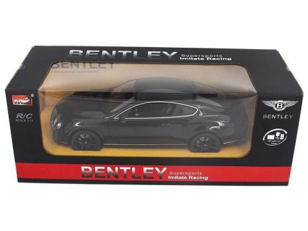 Фото Радиоуправляемая машина MZ Bentley Continental 2048 ,черная, 1/14 +акб | Инномарт