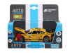 Фото Машина "АВТОПАНОРАМА" BMW M3 DTM, желтый, 1/32, свет, звук, инерция, в/к 17,5*13,5*9 см | Инномарт