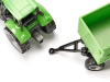 Фото Трактор Siku 1606 Deutz-Fahr Agrotron 265 с четырехколесным прицепом | Инномарт
