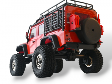 Фото Радиоуправляемый краулер Remo Hobby OFF-ROAD (красный) 4WD 2.4G 1/18 RTR | Инномарт