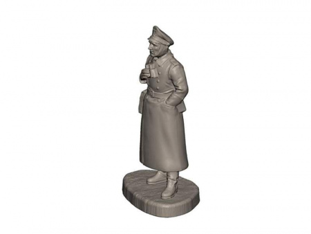 Фото Сборные солдатики ZVEZDA Немецкий штаб в зимней форме, 1/72 | Инномарт