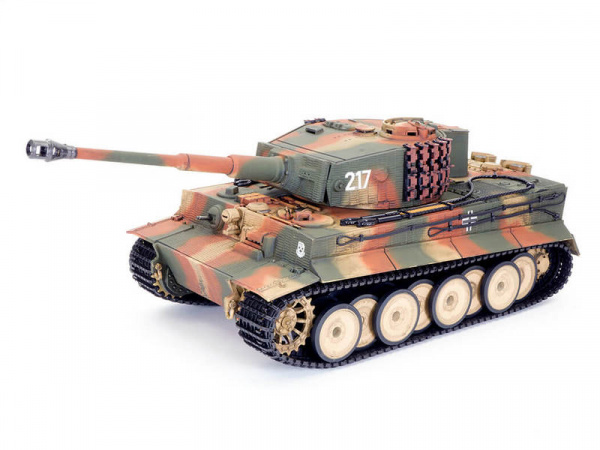 Радиоуправляемый танк Taigen 1/24 Tiger 1 (Германия, поздняя версия), для ИК боя, камуфляж 2.4G RTR | Инномарт