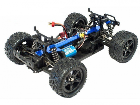 Фото Радиоуправляемый монстр Remo Hobby SMAX Brushless (синий) 4WD 2.4G 1/16 RTR | Инномарт