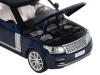 Фото Машина "АВТОПАНОРАМА" 2013 Range Rover, темно-синий, 1/34, свет, звук, инерция, в/к 17,5*13,5*9 см | Инномарт