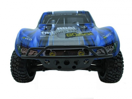 Фото Радиоуправляемый шорт-корс Remo Hobby 9EMU TWINS MOTOR (синий) 4WD 2.4G 1/8 RTR | Инномарт