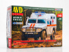 Сборная модель AVD Автомобиль бронированный медицинский, 1/43