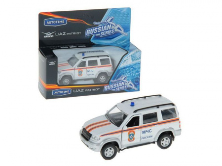 Фото Машина Autotime "UAZ PATRIOT" МЧС 1:43 | Инномарт