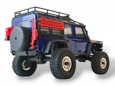 Фото Радиоуправляемый краулер Remo Hobby OFF-ROAD (синий) 4WD 2.4G 1/18 RTR | Инномарт