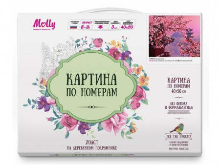 Фото Картина по номерам 40х50 ФУДЗИЯМА (28 цветов) | Инномарт