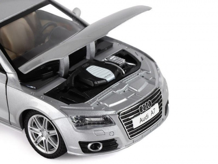 Фото Машина "АВТОПАНОРАМА" Audi A7, серебряный, 1/24, свет, звук, в/к 24,5*12,5*10,5 см | Инномарт