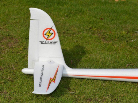 Фото Радиоуправляемый планер Top RC Lightning V2 (Propeller Power System) 1500мм 2.4G 4-ch LiPo RTF | Инномарт