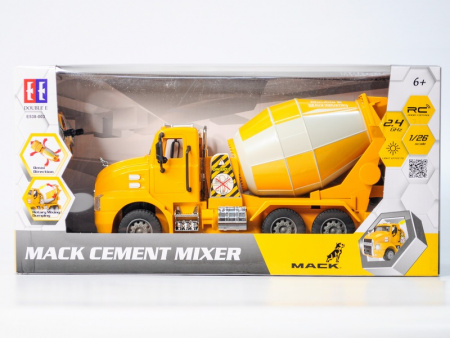 Фото Радиоуправляемый бетоновоз Double Eagle MACK 1/26 2.4G RTR | Инномарт