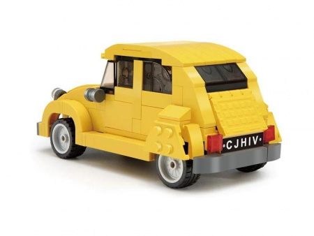 Фото Конструктор CaDA ретроавтомобиль Citroen 2CV 1/24 (298 деталей) | Инномарт