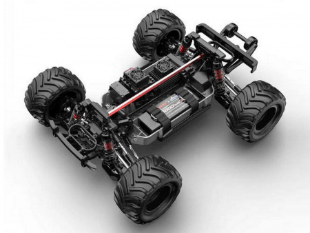 Фото Радиоуправляемый монстр MJX Hyper Go 10210 (красный) Brushless 4WD 2.4G 1/10, без ЗУ и акб | Инномарт