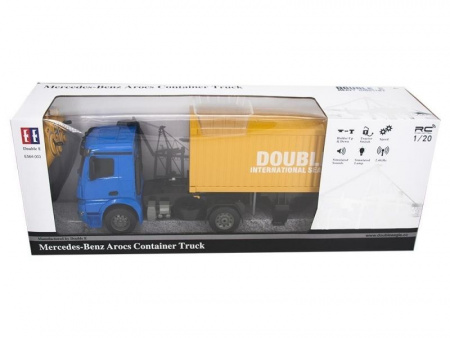 Фото Радиоуправляемый контейнеровоз Double Eagle Mercedes-Benz Arocs 1:20 2.4G | Инномарт
