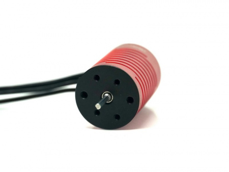 Фото Бесколлекторный мотор Hobbywing QUICRUN-2435SL-4500KV-RED-G3-SE (4500KV, 2,3/10мм, 1/18, 1/16) | Инномарт