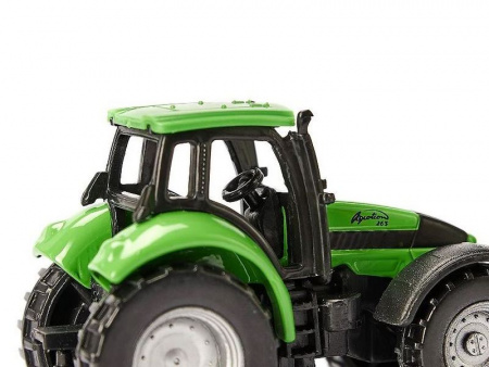 Фото Трактор Siku 1606 Deutz-Fahr Agrotron 265 с четырехколесным прицепом | Инномарт