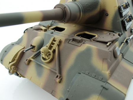 Фото Р/У танк Torro Jagdtiger (Metal Edition) 1/16 2.4G, ВВ-пушка, деревянная коробка | Инномарт