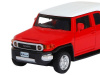 Фото Машина "АВТОПАНОРАМА" Toyota FJ Cruiser, красный, 1/43, инерция, в/к 17,5*12,5*6,5 см | Инномарт