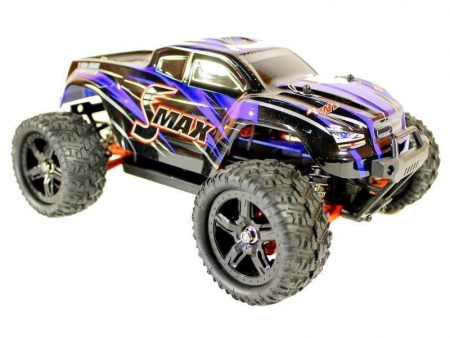 Фото Радиоуправляемый монстр Remo Hobby SMAX Brushless UPGRADE (синий) 4WD 2.4G 1/16 RTR | Инномарт