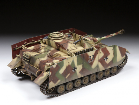 Фото Сборная модель ZVEZDA Немецкая самоходная артиллерийская установка StugG IV (SD.KFZ.167), 1/35 | Инномарт