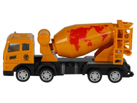 Фото Машина AUTODRIVE Бетоновоз инерционная, в/п 26,4*4*18,5см | Инномарт