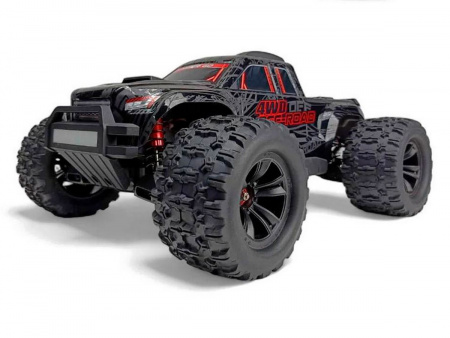 Фото Радиоуправляемый монстр MJX Hyper Go 10208 V2 (черный) Brushless 4WD 2.4G LED 1/10, без ЗУ и акб | Инномарт