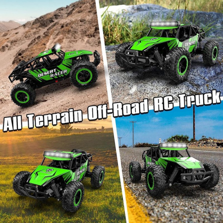 Фото Радиоуправляемый внедорожник Volantex RC Desert King зеленый 2WD 2.4G 1/16 RTR | Инномарт