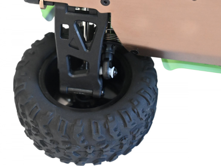 Фото Радиоуправляемый монстр Remo Hobby Brushless (зеленый) 4WD 2.4G 1/14 RTR | Инномарт
