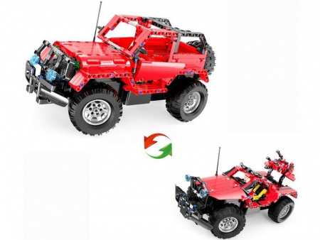 Фото Р/У конструктор CaDA Technic машина Jeep Wrangler (531 деталь) | Инномарт