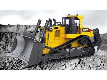 Фото Радиоуправляемый бульдозер HUI NA TOYS 2.4G 9CH 1/16 RTR | Инномарт