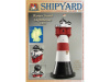 Сборная картонная модель Shipyard маяк Roter Sand Lighthouse (№46), 1/87
